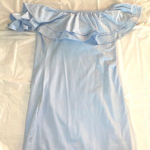 h&m off the shoulder dress